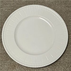 COPY - 2 Piece Set RICHARD GINORI ICARO LOT of 2 DINNER PLATES WHITE 10 3/4"